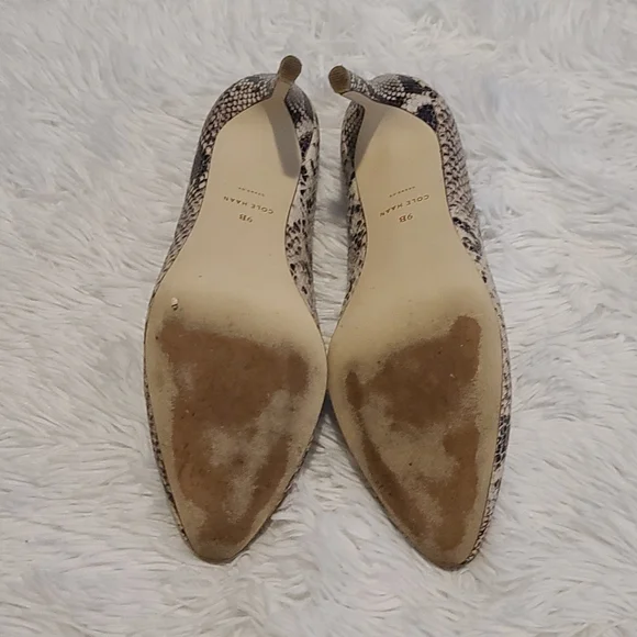 Cole Haan | snake skin heel | sz 9 - Picture 6 of 13